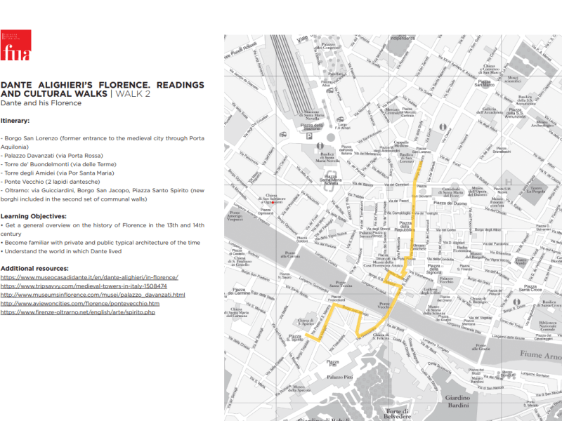 Dante Alighieri’s Florence: Readings and Cultural Walks by Jessica&nbsp;Long